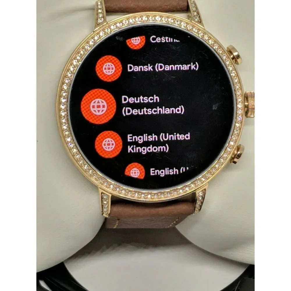 Fossil Gen 4 Authentic Digital Dial Smart Watch Customs Bands FTW6011 BK237